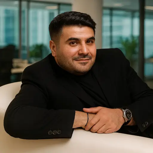 Ramil Qasımov portreti - Alov Casino müəllifi